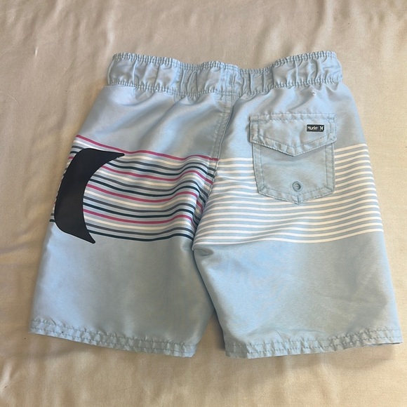 Hurley - Blue and Black Beach Shorts - Picture 4 of 4